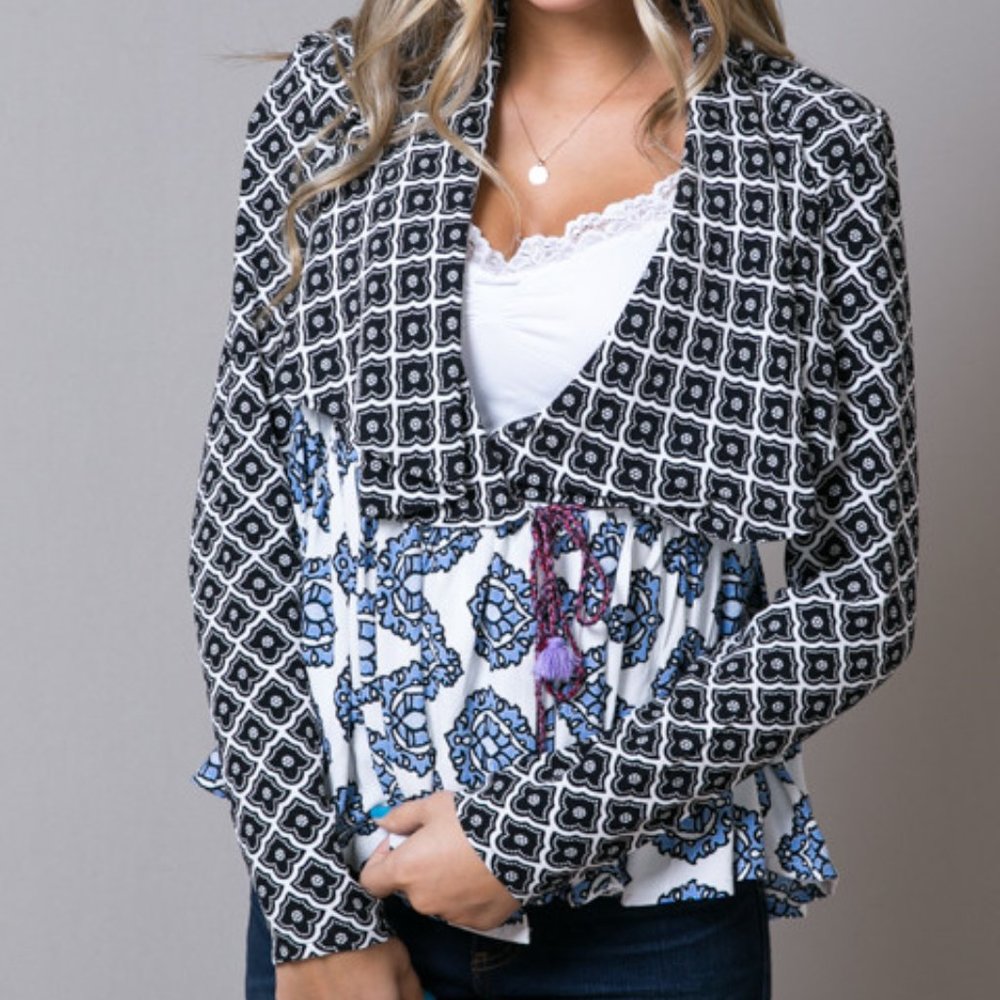 TIGERLILY Cote Waterfall Jacket RRP$200 - Picture 3 of 6